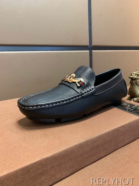 Gucci 2020 Mens Leather Loafer