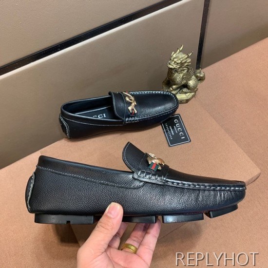 Gucci 2020 Mens Leather Loafer