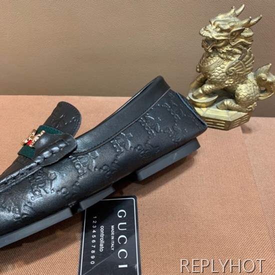 Gucci 2020 Mens Leather Loafer