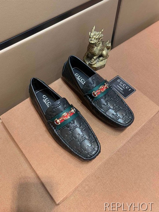 Gucci 2020 Mens Leather Loafer