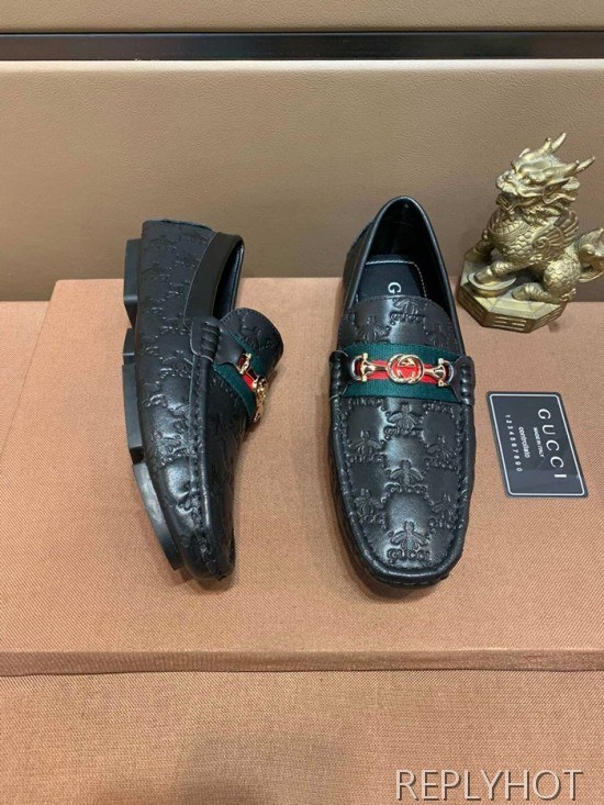 Gucci 2020 Mens Leather Loafer