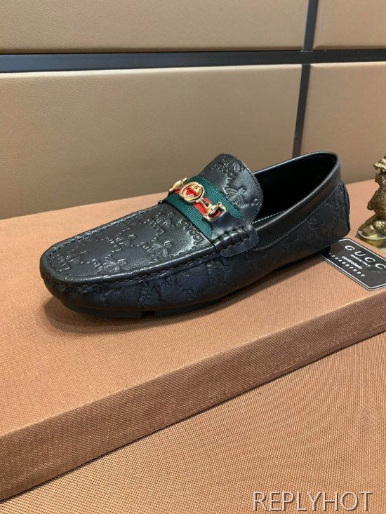 Gucci 2020 Mens Leather Loafer