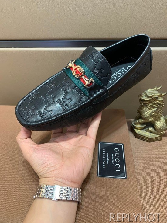 Gucci 2020 Mens Leather Loafer