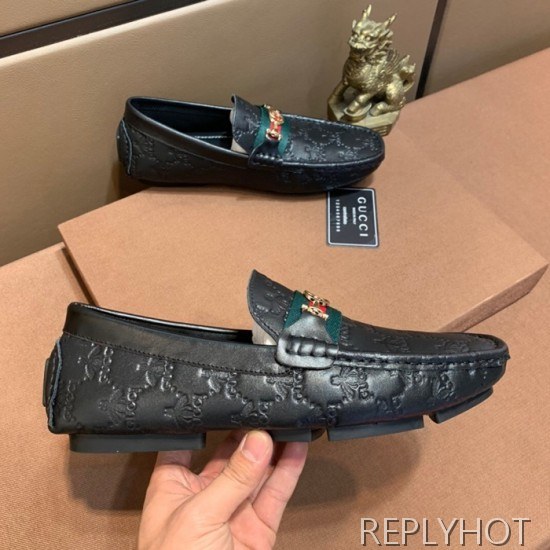 Gucci 2020 Mens Leather Loafer