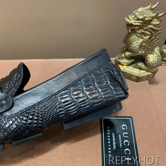 Gucci 2020 Mens Leather Loafer