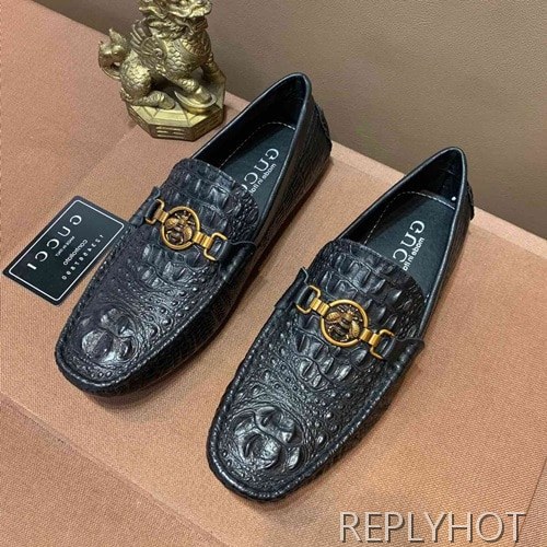 Gucci 2020 Mens Leather Loafer