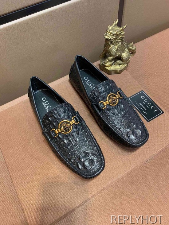 Gucci 2020 Mens Leather Loafer