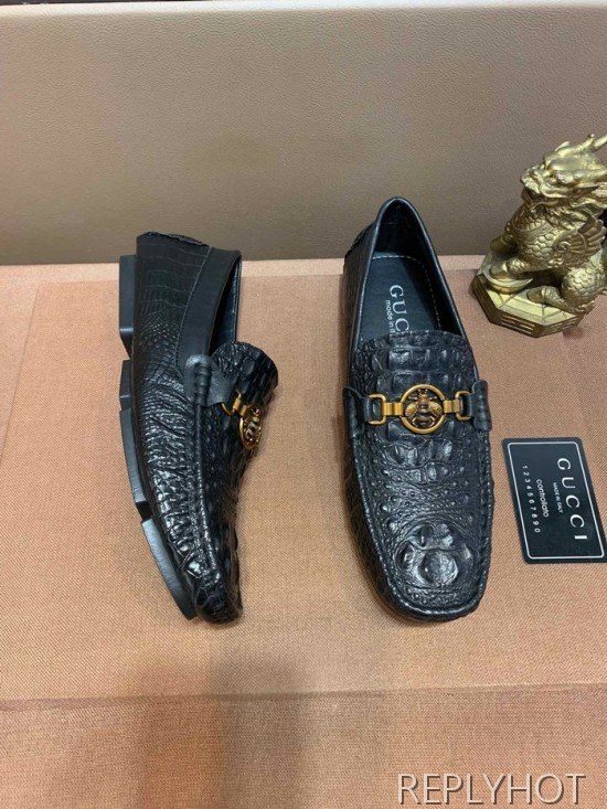 Gucci 2020 Mens Leather Loafer