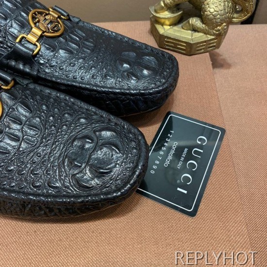 Gucci 2020 Mens Leather Loafer
