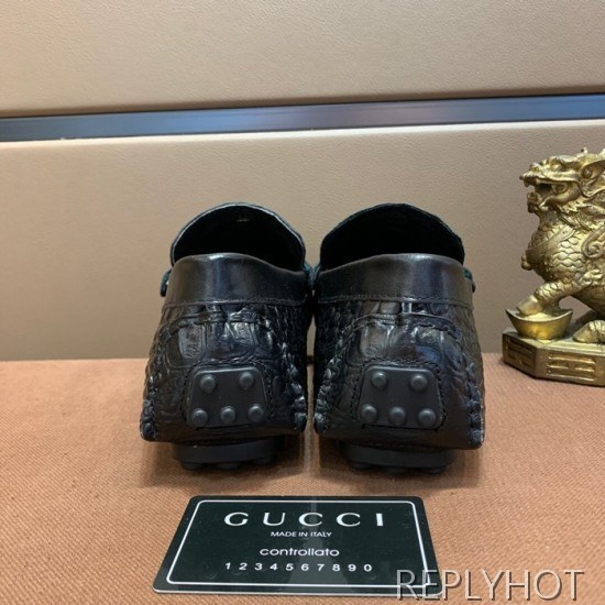 Gucci 2020 Mens Leather Loafer