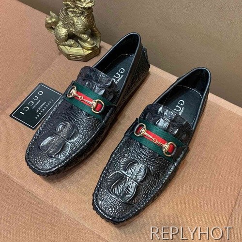 Gucci 2020 Mens Leather Loafer