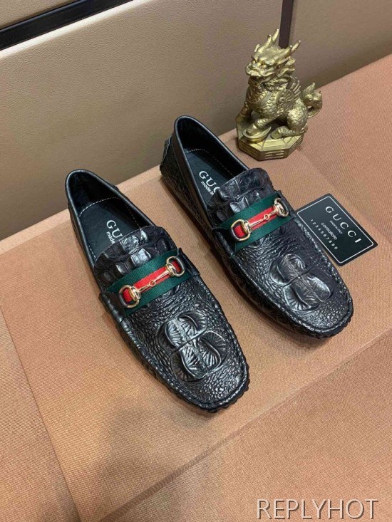 Gucci 2020 Mens Leather Loafer