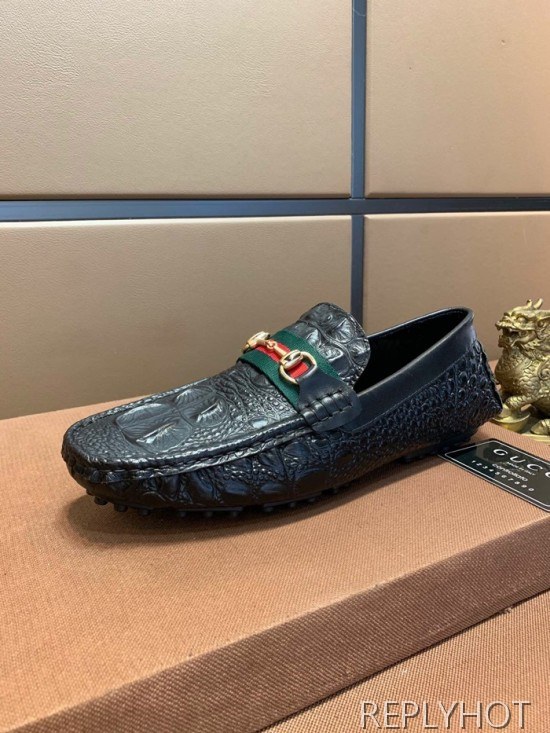 Gucci 2020 Mens Leather Loafer