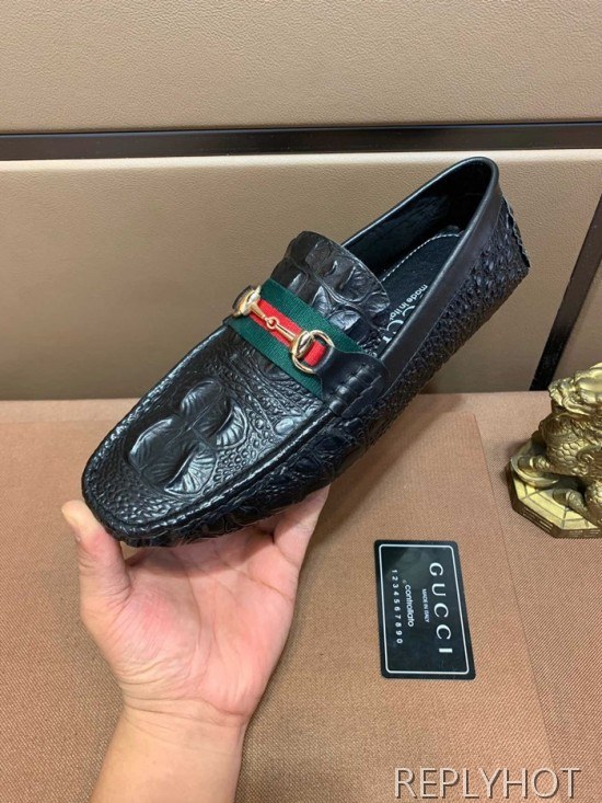 Gucci 2020 Mens Leather Loafer