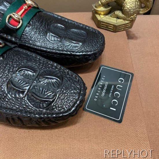 Gucci 2020 Mens Leather Loafer