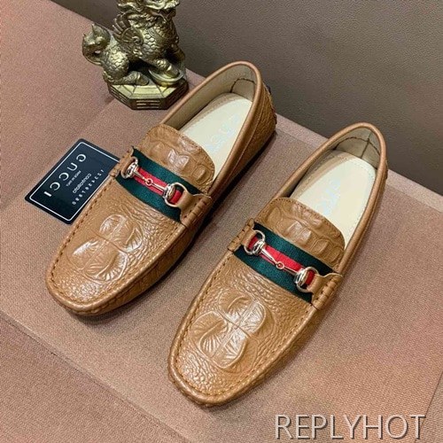 Gucci 2020 Mens Leather Loafer