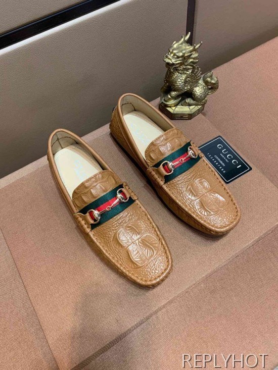 Gucci 2020 Mens Leather Loafer