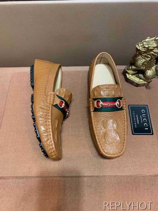 Gucci 2020 Mens Leather Loafer