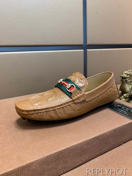 Gucci 2020 Mens Leather Loafer