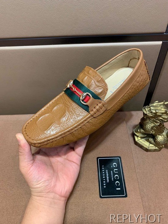 Gucci 2020 Mens Leather Loafer