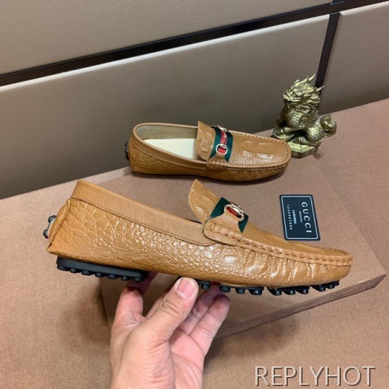Gucci 2020 Mens Leather Loafer