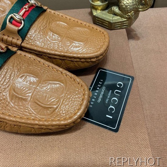 Gucci 2020 Mens Leather Loafer