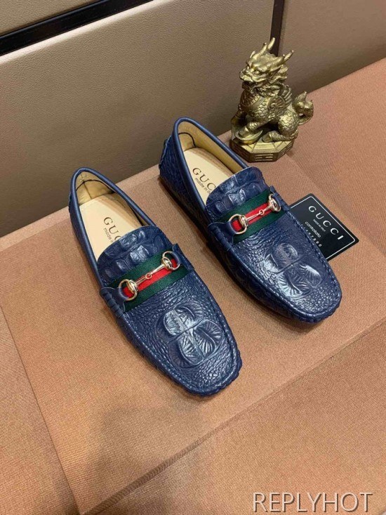 Gucci 2020 Mens Leather Loafer