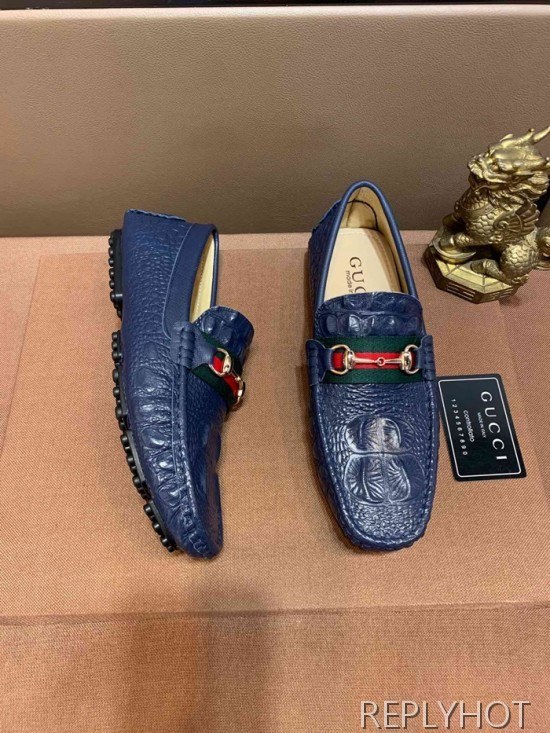 Gucci 2020 Mens Leather Loafer