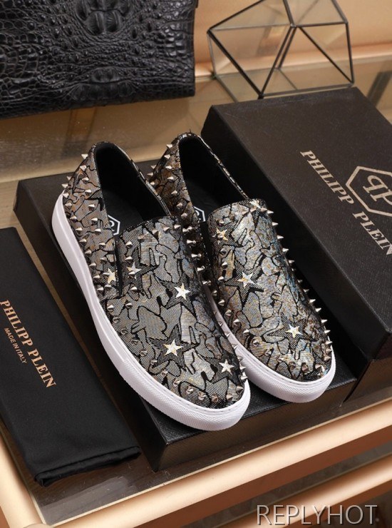 Philipp plein 2020 Mens Slip On