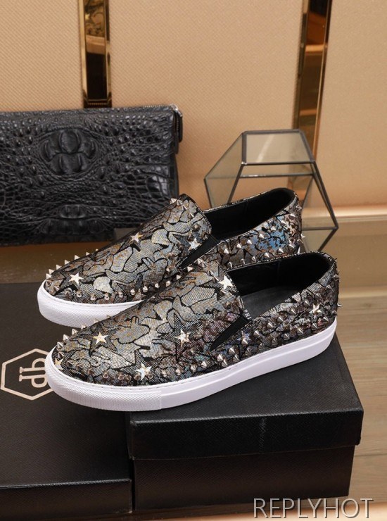 Philipp plein 2020 Mens Slip On