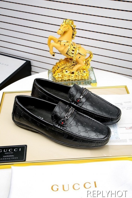 Gucci 2020 Mens Leather Loafer
