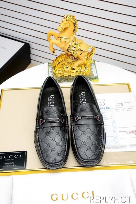 Gucci 2020 Mens Leather Loafer