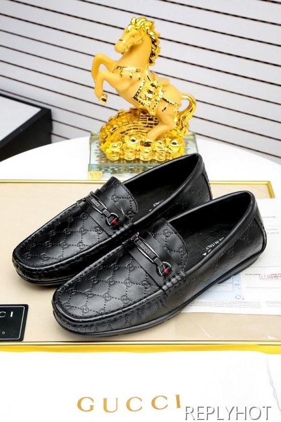 Gucci 2020 Mens Leather Loafer