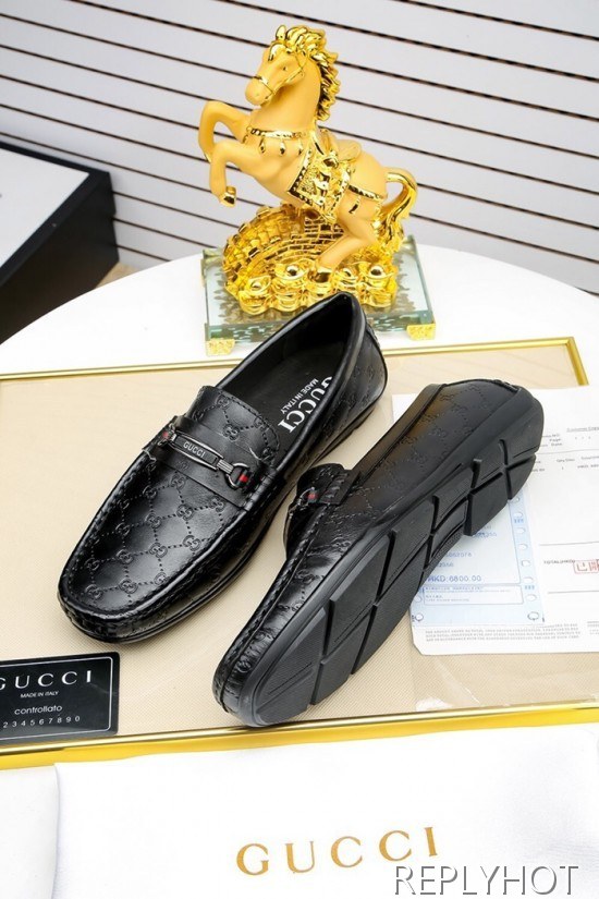 Gucci 2020 Mens Leather Loafer