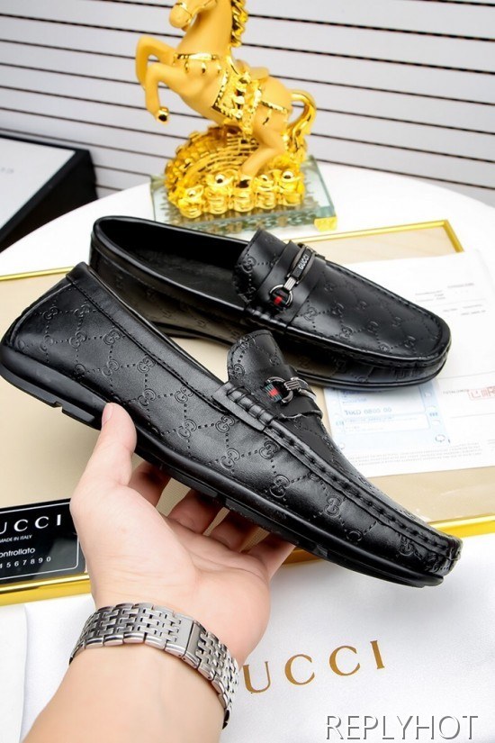Gucci 2020 Mens Leather Loafer