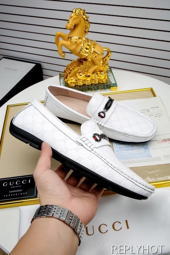Gucci 2020 Mens Leather Loafer
