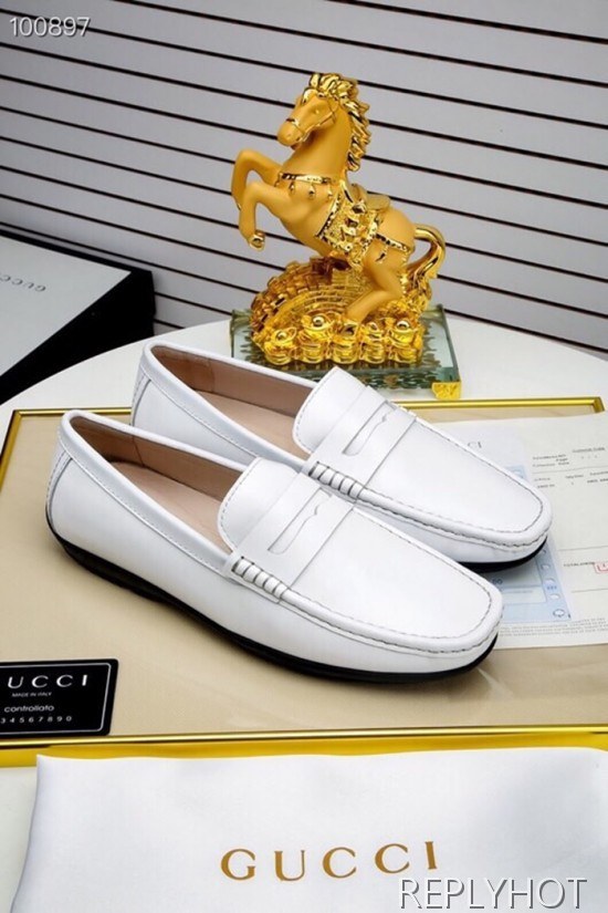 Gucci 2020 Mens Leather Loafer