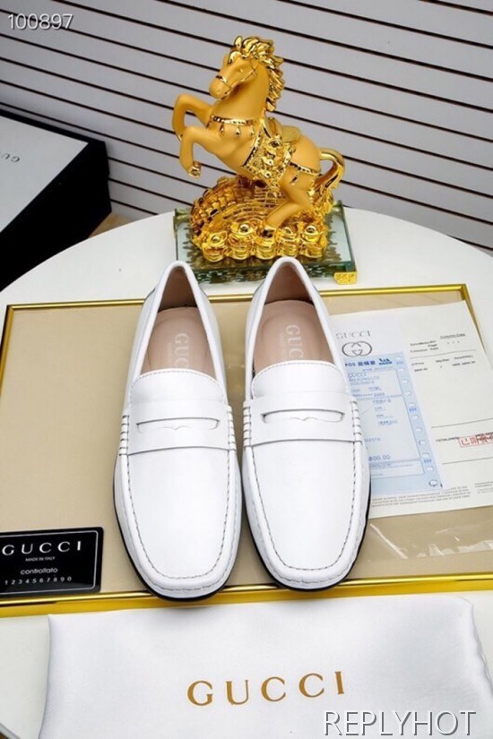 Gucci 2020 Mens Leather Loafer