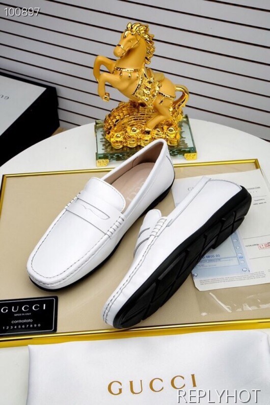 Gucci 2020 Mens Leather Loafer