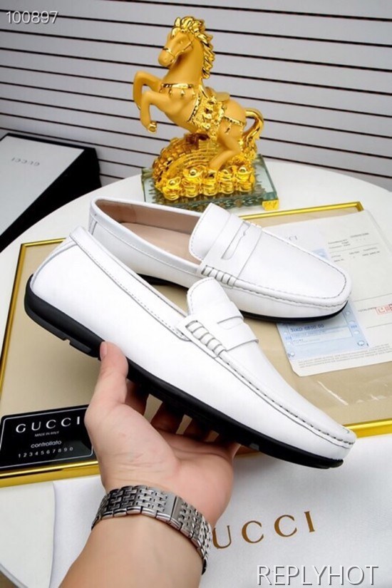 Gucci 2020 Mens Leather Loafer