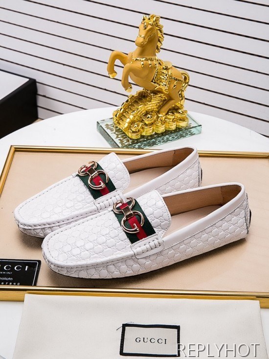 Gucci 2020 Mens Leather Loafer
