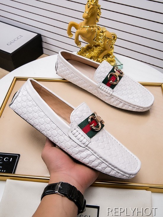 Gucci 2020 Mens Leather Loafer