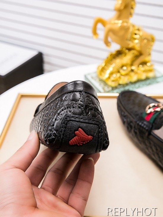 Gucci 2020 Mens Leather Loafer
