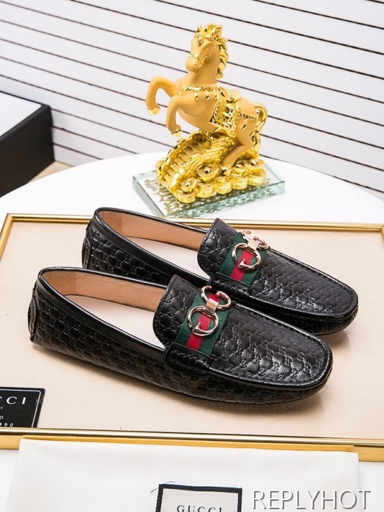 Gucci 2020 Mens Leather Loafer