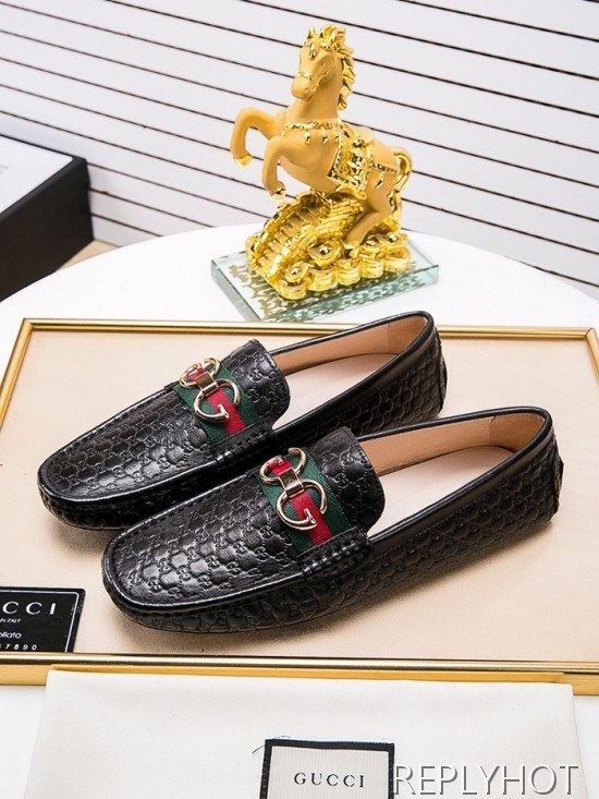 Gucci 2020 Mens Leather Loafer