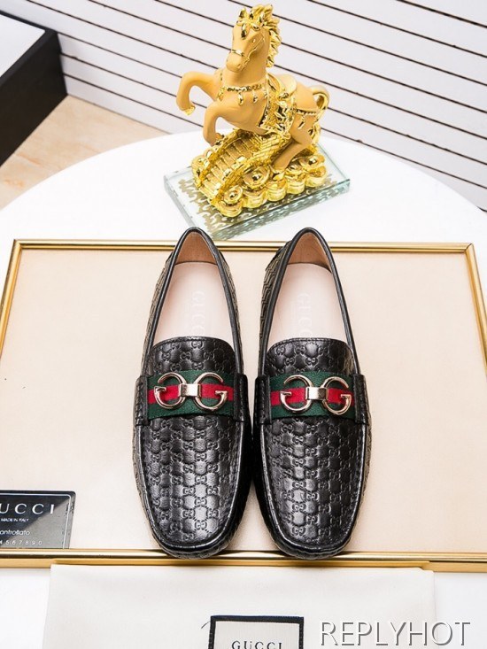 Gucci 2020 Mens Leather Loafer