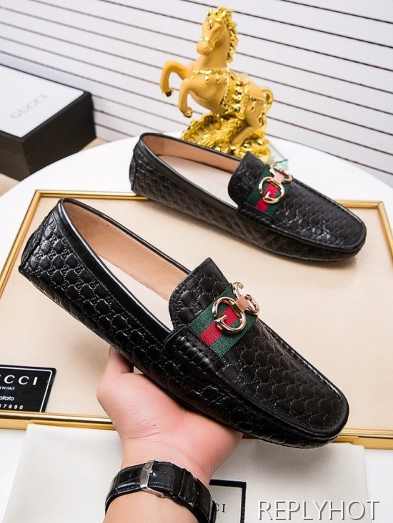 Gucci 2020 Mens Leather Loafer