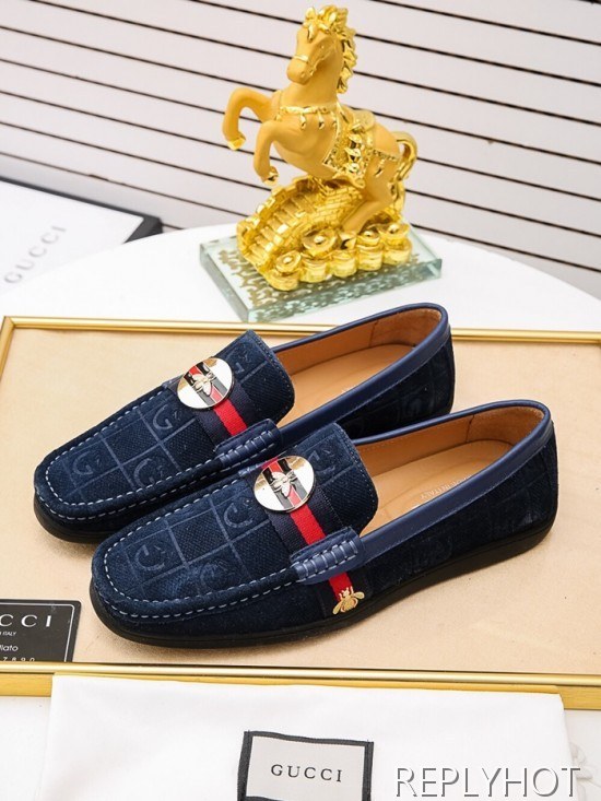 Gucci 2020 Mens Leather Loafer