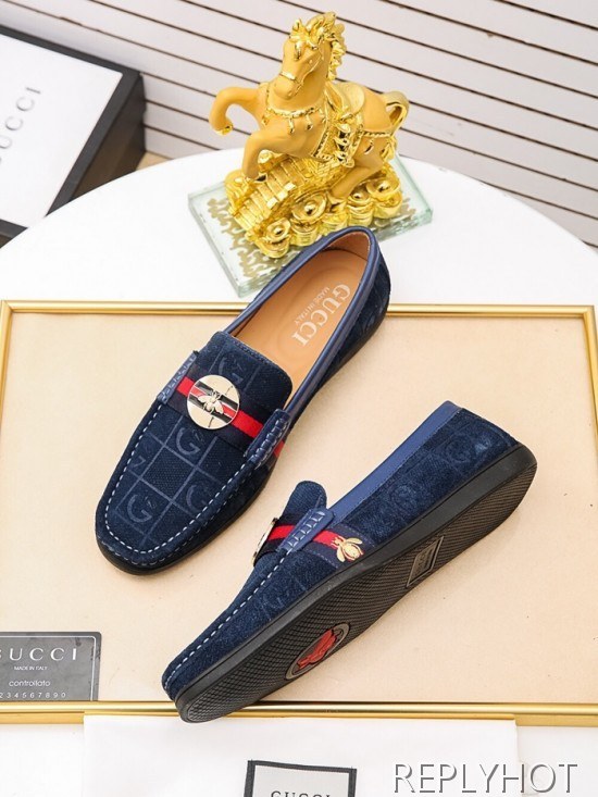 Gucci 2020 Mens Leather Loafer