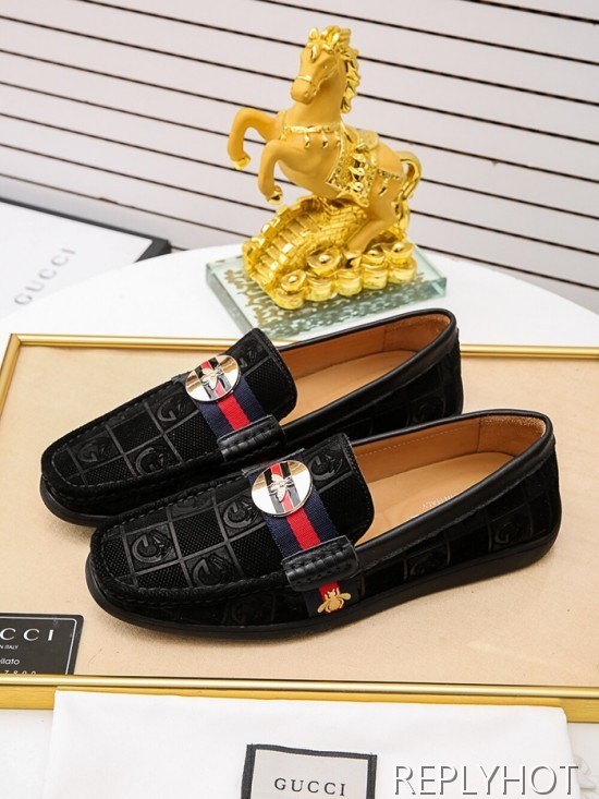 Gucci 2020 Mens Leather Loafer